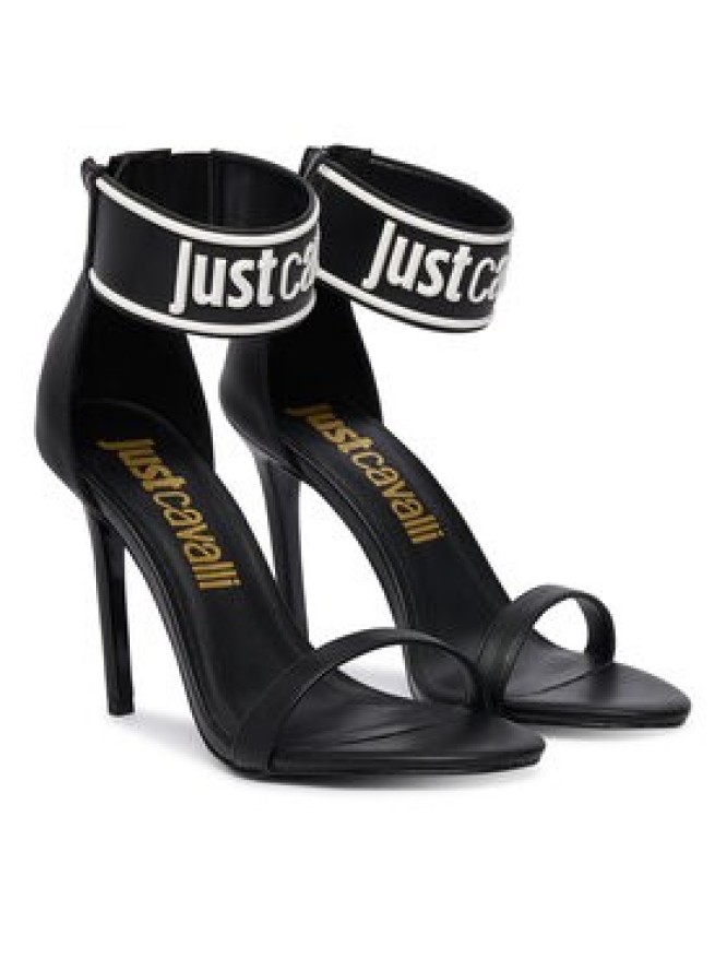 Just Cavalli Sandały 80RA3S26 ZSE28 Czarny