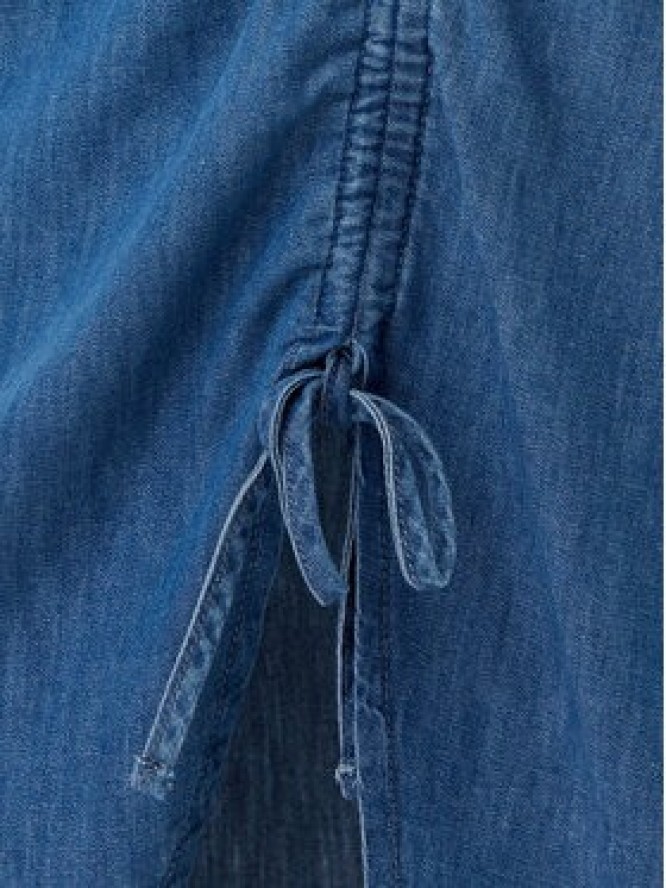 Pepe Jeans Spódnica jeansowa PL901218 Niebieski Slim Fit