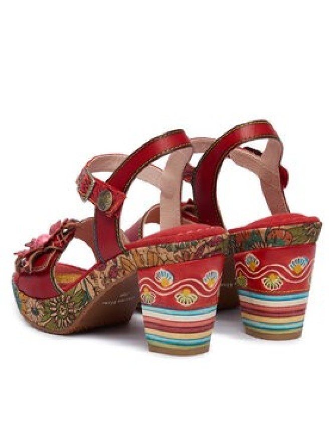 Laura Vita Sandały Nellao 31 Czerwony