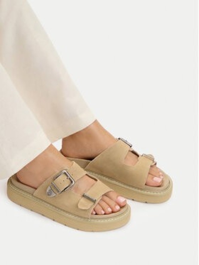 U.S. Polo Assn. Klapki EO-TANIA001W/6S1 Beżowy