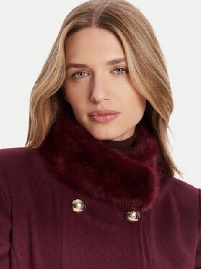 Rinascimento Płaszcz przejściowy CFC0125794003 Bordowy Regular Fit