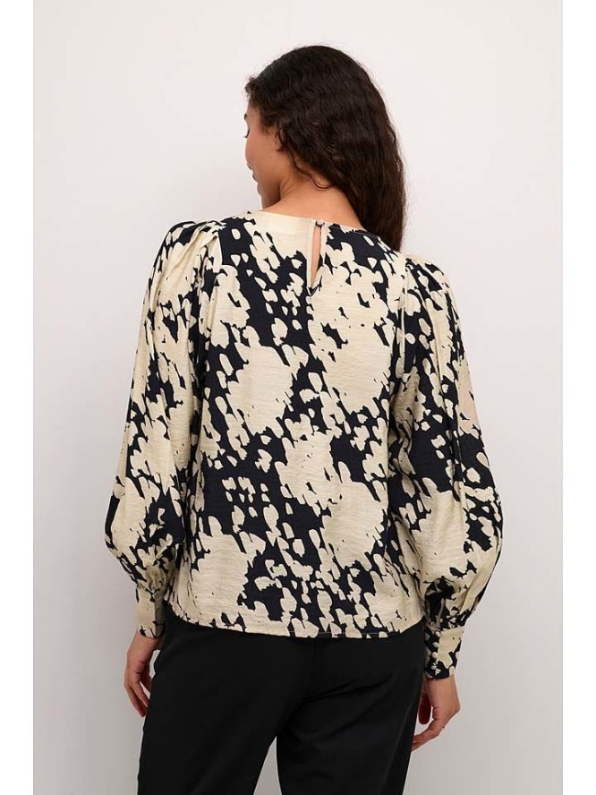 Kaffe Bluzka w kolorze beżowym rozmiar: 36