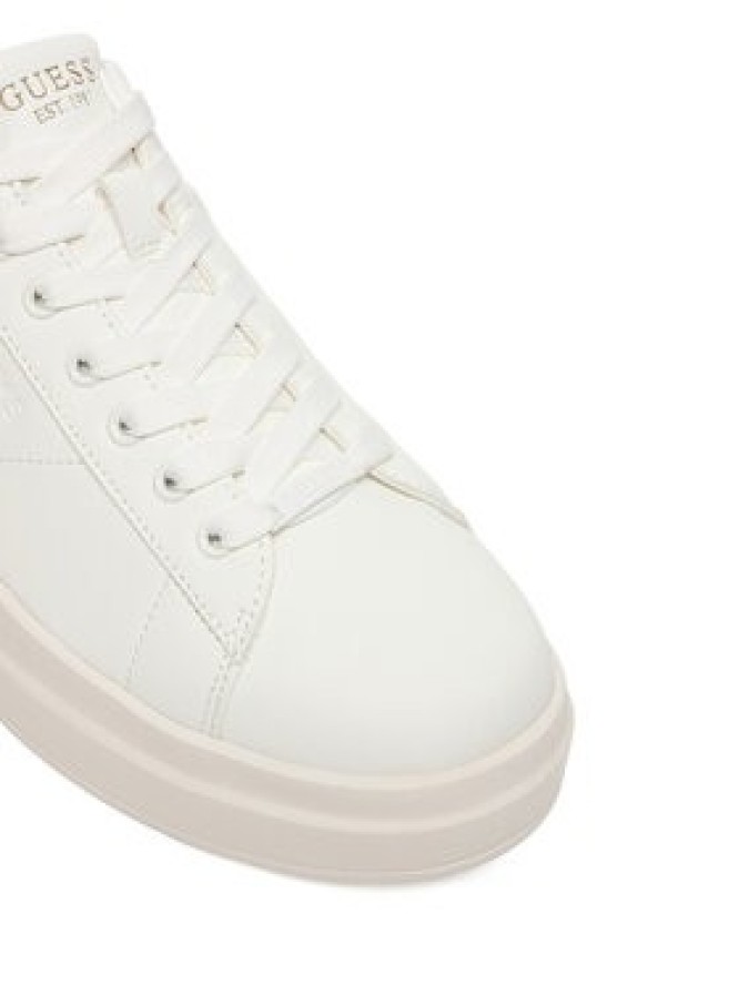 Guess Sneakersy FLPE11 LEA12 Biały