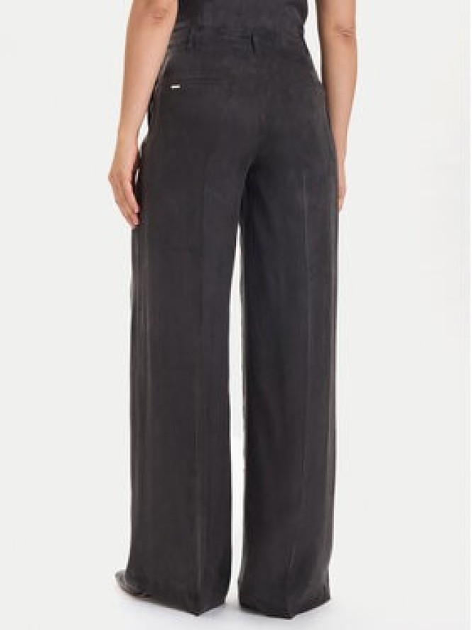 Guess Spodnie materiałowe W5YB02 WH5N2 Czarny Regular Fit