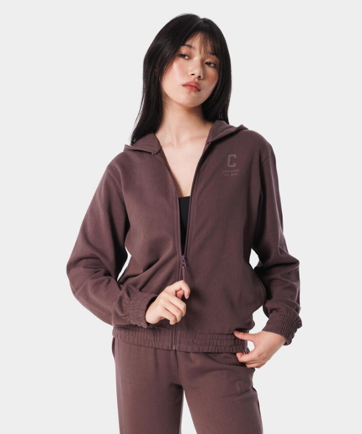 Rozpinana bluza sportowa dla kobiet Carpatree Varsity Chic