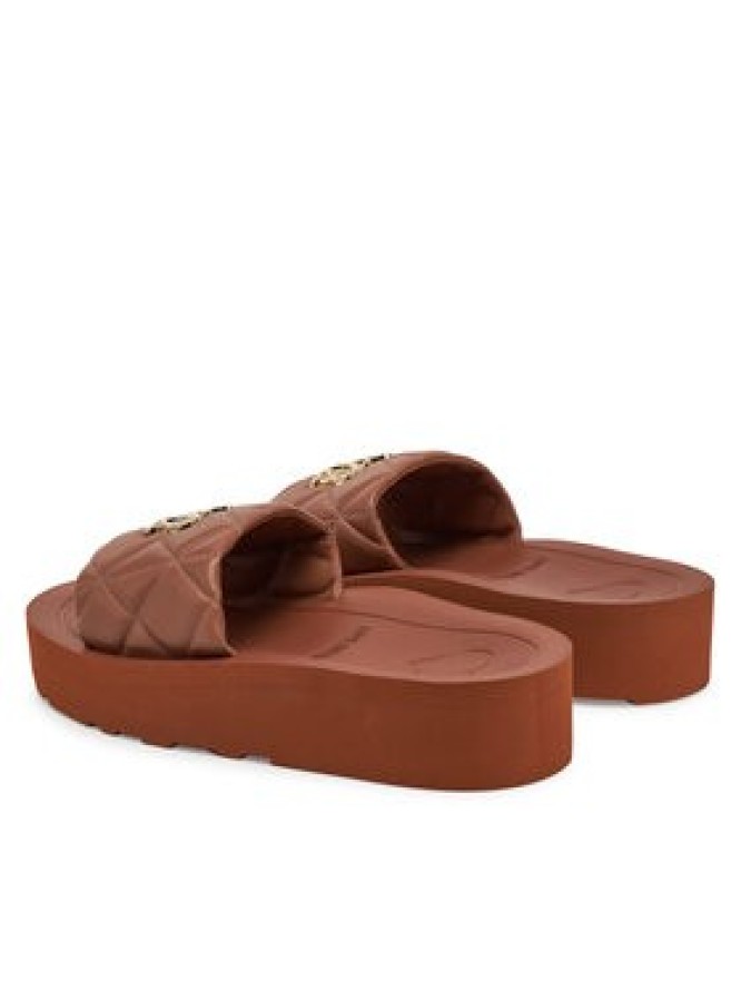 LOVE MOSCHINO Klapki JA28014I1MIE0201 Brązowy