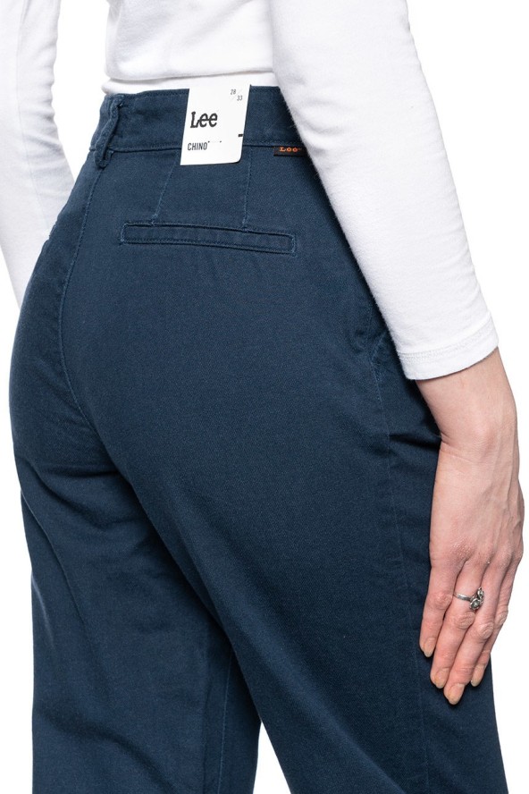 LEE CHINO DAMSKIE SPODNIE MATERIAŁOWE L32CQSRZ 112107351