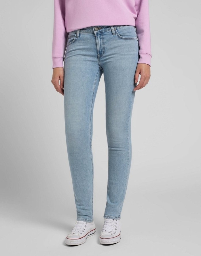 LEE SCARLETT DAMSKIE SPODNIE JEANSOWE SUNBLEACH L526BKMT 112320159