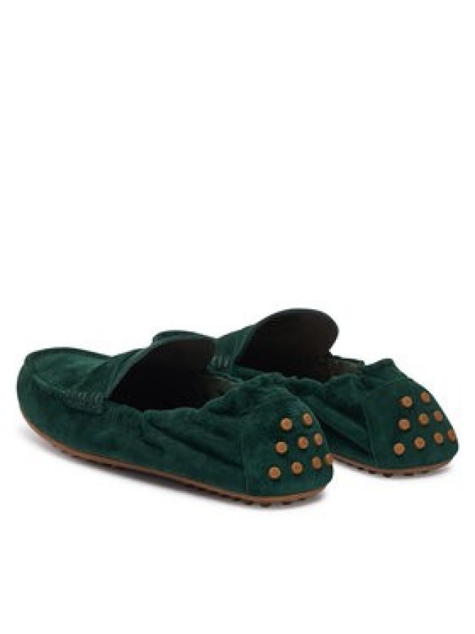 LAUREN RALPH LAUREN Mokasyny Wynnie 802P18420001 Zielony