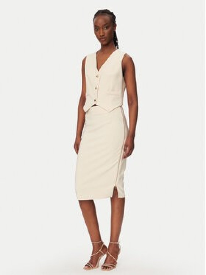 Rinascimento Kamizelka garniturowa CFC0128644003 Beżowy Regular Fit