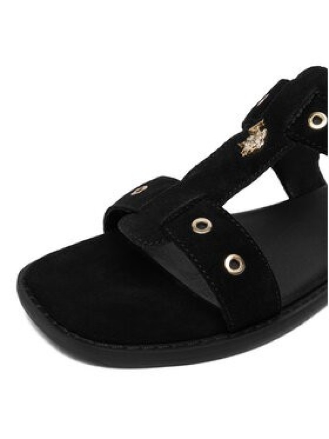 U.S. Polo Assn. Sandały EO-ALYS001W/6S1 Czarny