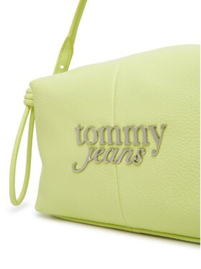 Tommy Jeans Torebka Metal Logo Crossbody Camera Bag AW0AW18470 Zielony