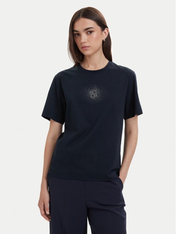 BOSS T-Shirt Elpha 50567045 Granatowy Regular Fit