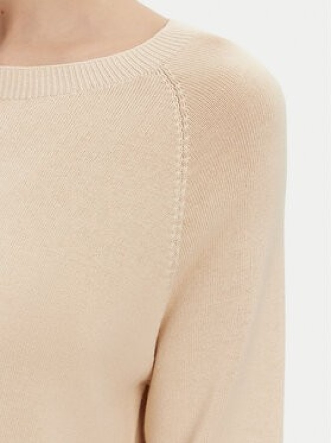 Kontatto Sweter 3M0505C Beżowy Regular Fit