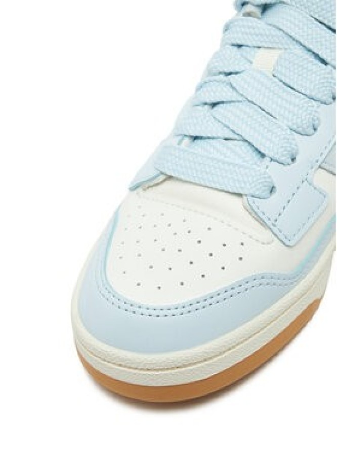 adidas Buty do koszykówki Rapid Court Low JR3163 Błękitny