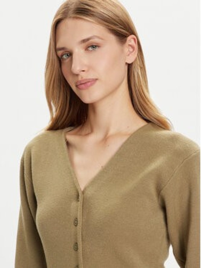 Vero Moda Kardigan Saba 10334777 Zielony Regular Fit