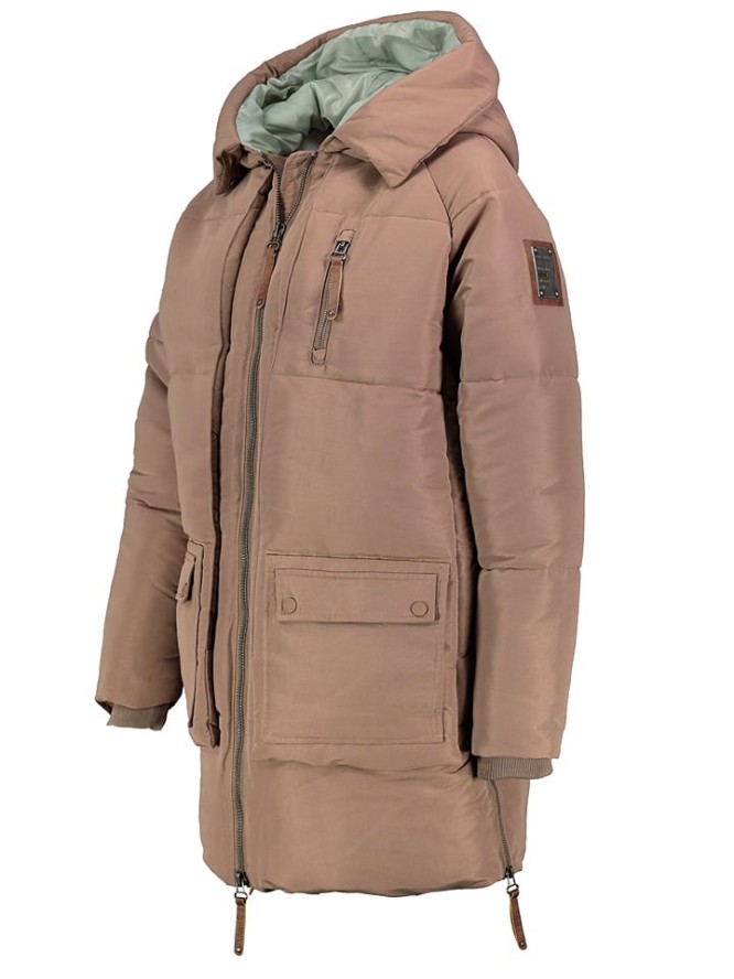 Sublevel Płaszcz zimowy w kolorze karmelowym rozmiar: XL