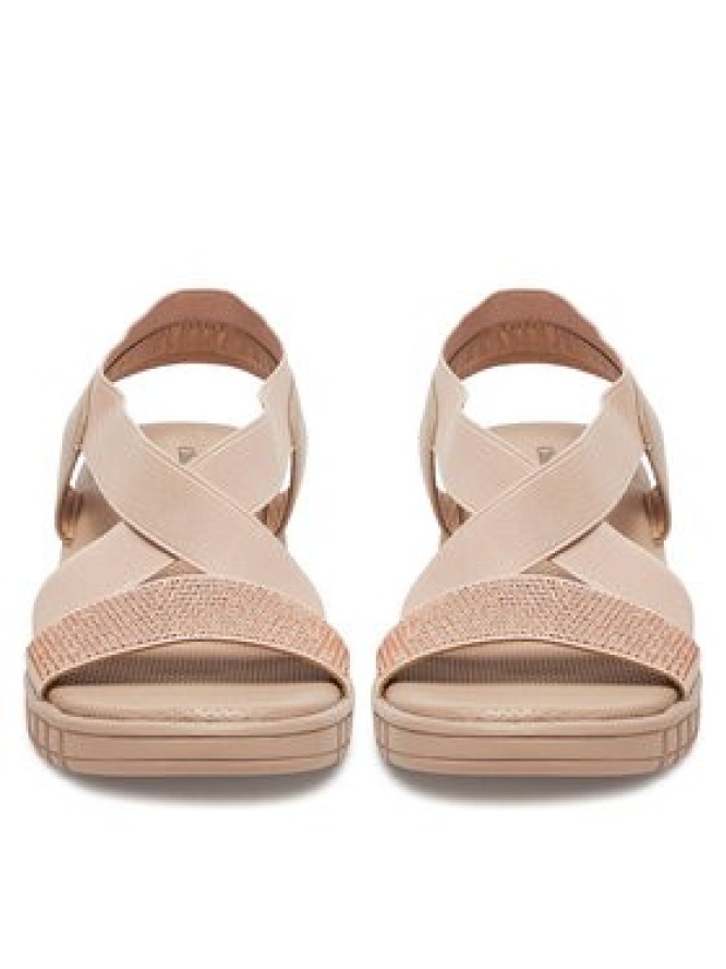 Clara Barson Sandały R24AW02800 Beżowy