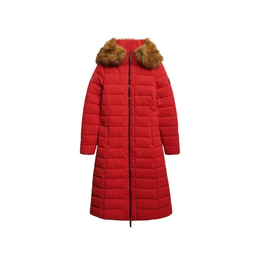 Damska długa kurtka Superdry New Arctic