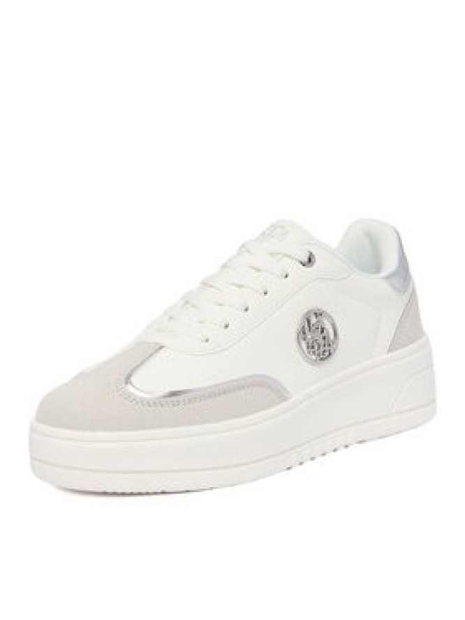 U.S. Polo Assn. Sneakersy EO-KERRY001W/GY1 Biały