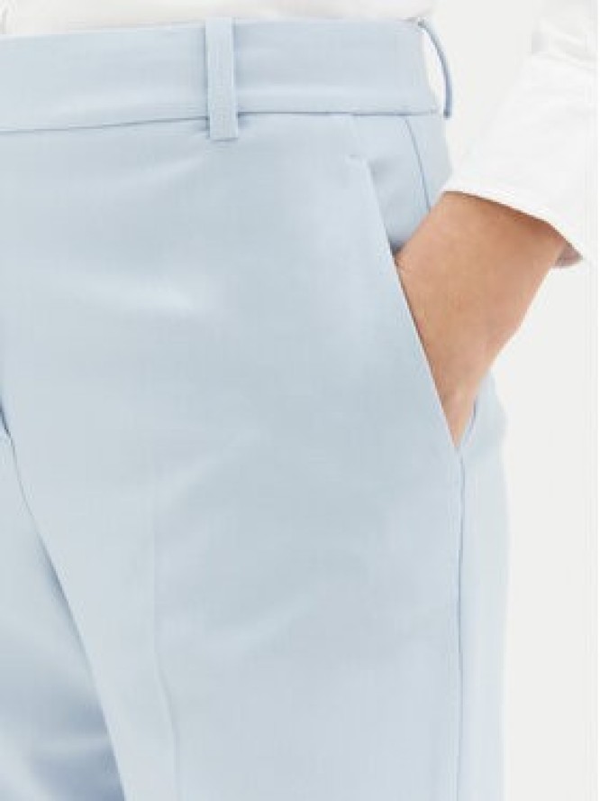 Tommy Hilfiger Spodnie materiałowe Core WW0WW39723 Błękitny Straight Fit