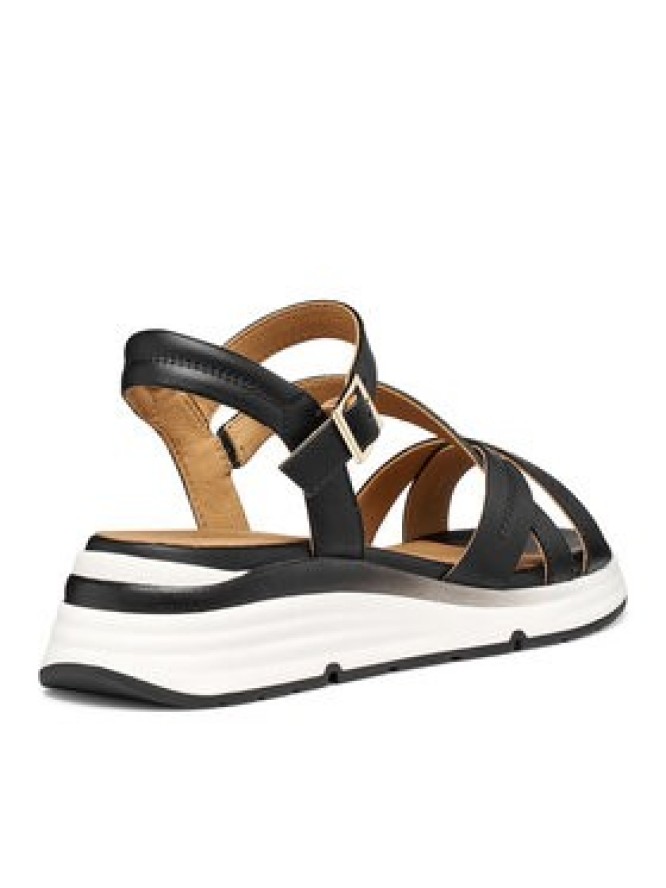 Geox Sandały D650JA 000BC C9999 Czarny