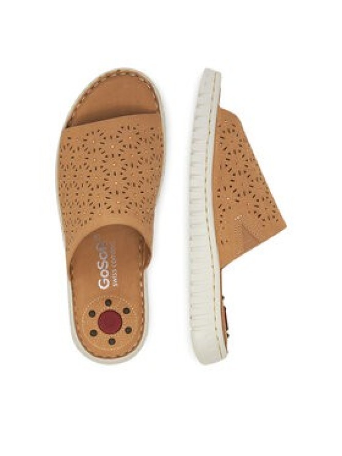 Go Soft Klapki LA3J9143-4 Beżowy