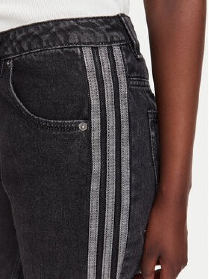 adidas Jeansy Firebird KQ6488 Czarny Regular Fit
