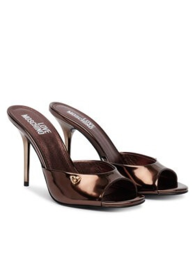 LOVE MOSCHINO Klapki JA28209G0OJE0203 Czarny