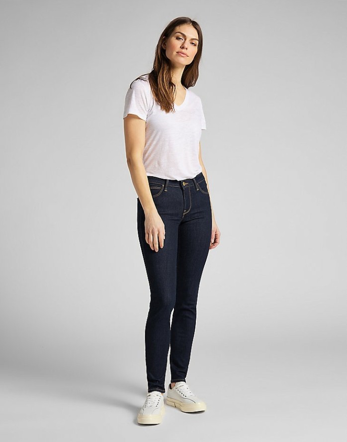 SPODNIE JEANSOWE DAMSKIE LEE SCARLETT RINSE L526FR36 112111631