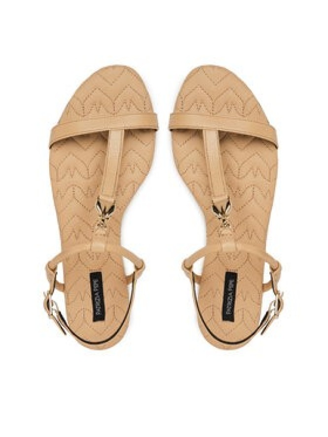 Patrizia Pepe Sandały 8X0025/L048-B824 Beżowy