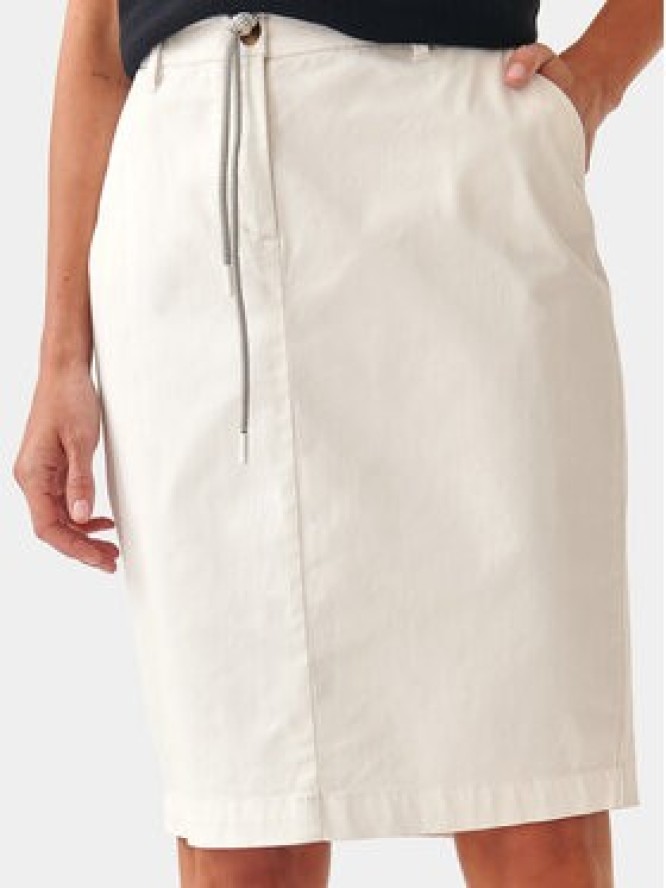 Tatuum Spódnica midi Hinoki 1 T2307.174 Biały Loose Fit
