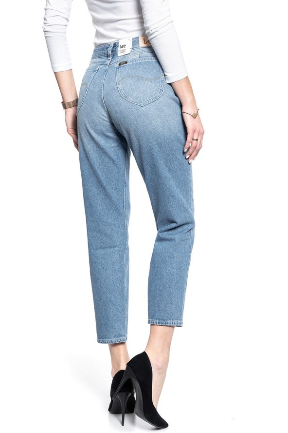 SPODNIE DAMSKIE LEE REGULAR STRAIGHT 90'S CAROL WORN CALLIE L30JGAZM 112106462