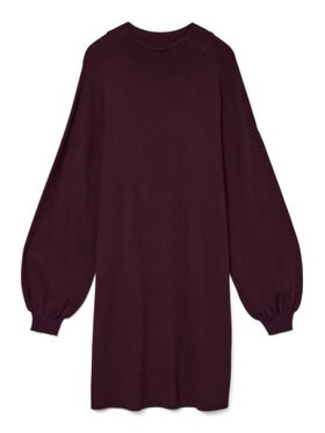 Vero Moda Sukienka dzianinowa Nancy 10249116 Fioletowy Loose Fit