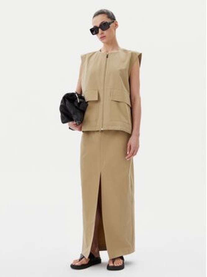 Herskind Kamizelka 5511150 Khaki Regular Fit