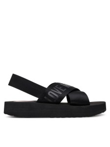 LOVE MOSCHINO Sandały JA16214G0MIX4000 Czarny