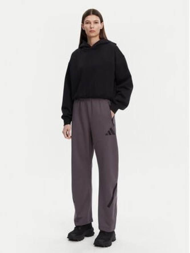 adidas Spodnie dresowe Z.N.E. Barrel JC5411 Szary Loose Fit