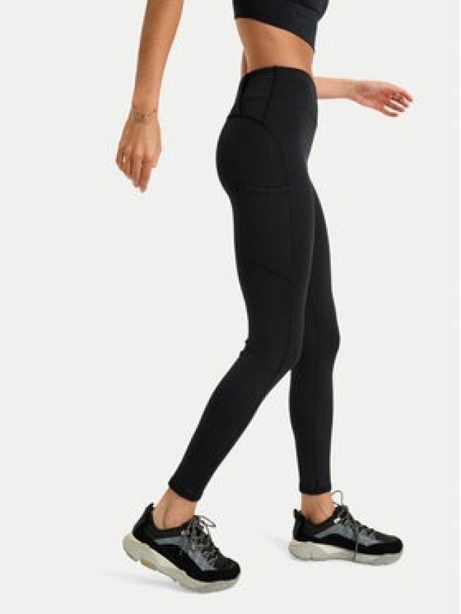 Roxy Legginsy Waves Of Warmth ERJNP03671 Czarny Slim Fit