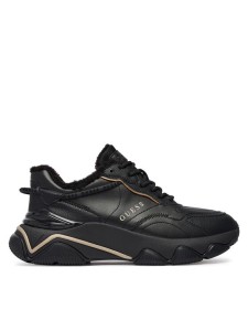 Guess Sneakersy FLFMI4 ELE12 Czarny