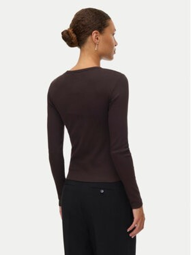 Vero Moda Top Chloe 10306897 Brązowy Slim Fit
