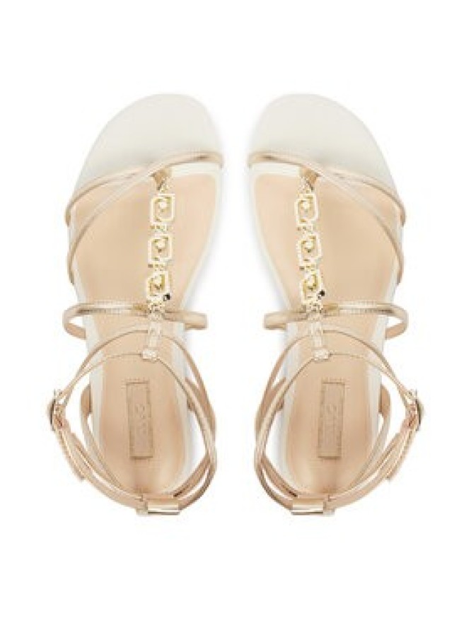 Liu Jo Sandały Sandy 09 SA6123 EX029 Złoty