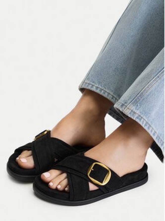 Guess Jeans Klapki CEO-HY1001-6 Czarny