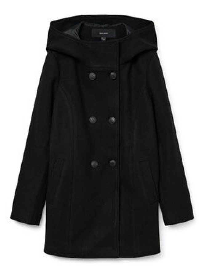 Vero Moda Płaszcz przejściowy Fortuneshila 10291044 Czarny Regular Fit