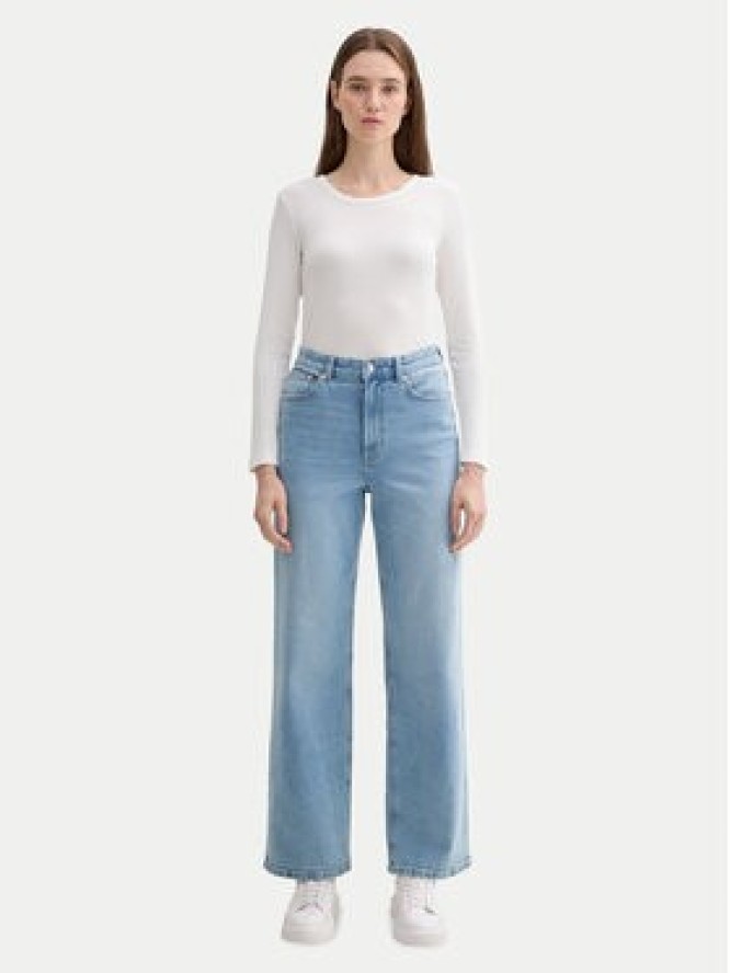 Tom Tailor Denim Jeansy 1045942 Niebieski Wide Leg
