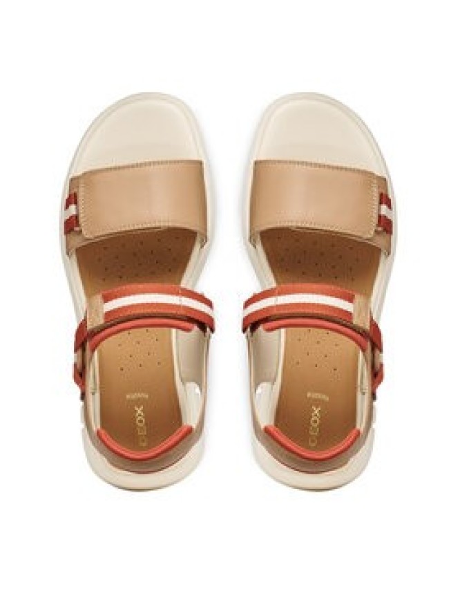 Geox Sandały D Flextride S D65BSC 05415 C5A6B Brązowy