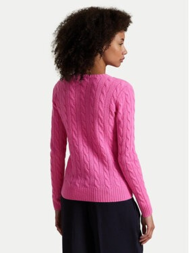 Polo Ralph Lauren Sweter 211971865008 Różowy Slim Fit