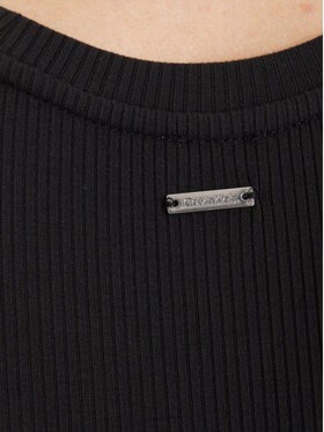 Calvin Klein T-Shirt LV044D246G Czarny Slim Fit