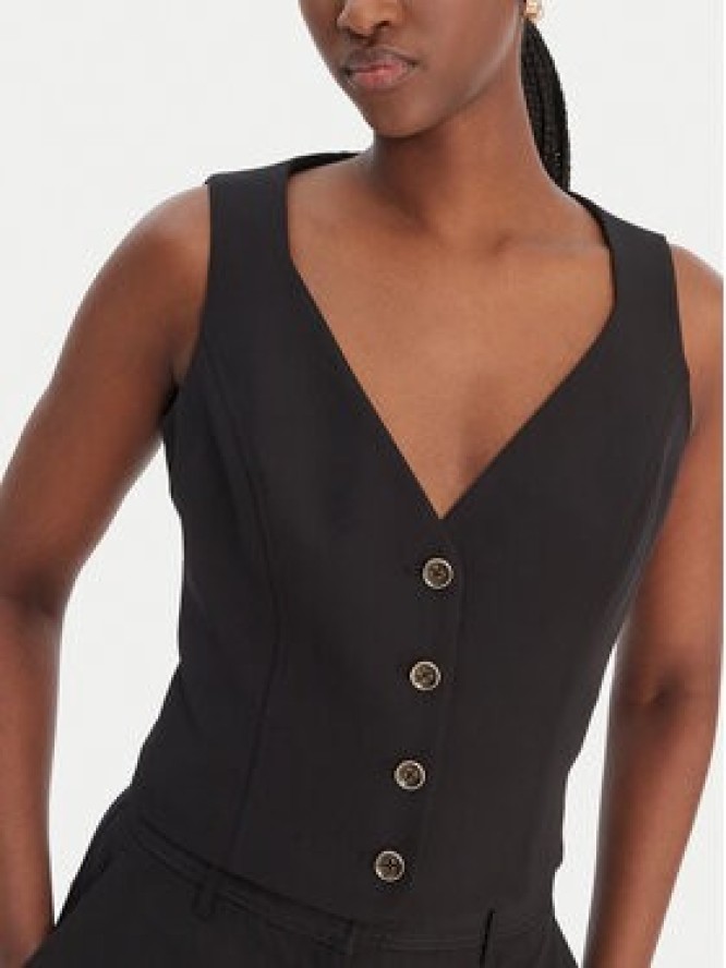 Guess Kamizelka W6RH52 WH9Y2 Czarny Regular Fit