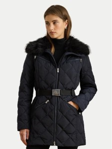 LAUREN RALPH LAUREN Kurtka puchowa 297P04108001 Granatowy Slim Fit