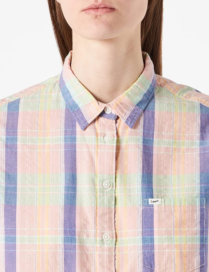 LEE ONE POCKET SHIRT DAMSKA KOSZULA LA PINK L45TIXNL 112110558